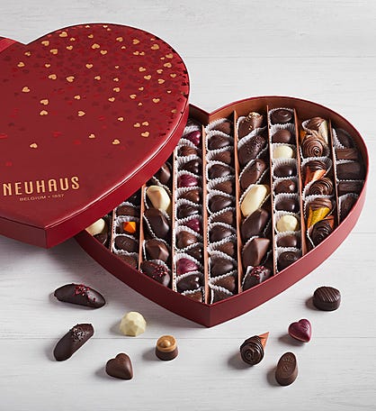Neuhaus Belgian Chocolate Heart Box